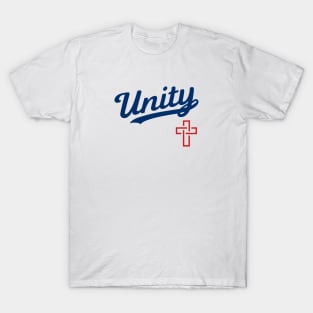 Unity Baseball Jersey (on LIGHT) T-Shirt